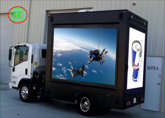 Goede prijs De reclame van van de Mobiele LEIDENE van de Vrachtwagenauto Helderheid van het de Kleurenscherm P8 5500cd/m2 van TV Tekenvertoning de Volledige online