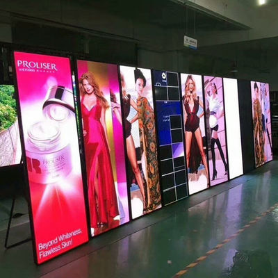 Aluminiumpaneel 680x2000 mm LED-posterdisplay voor winkelvensters