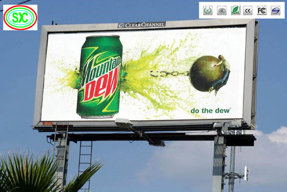 Goede prijs Waterdicht SMD P6 Outdoor Full Color LED Billboard 576x576mm IP65 110V/220V online