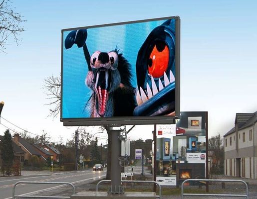 Goede prijs Van de LEIDENE het de Vertoningsscherm P6 P8 P10 P16 SMD Aanplakborden Volledig Kleur Openlucht Geleid Reclameaanplakbord voor Vaste Installatie online