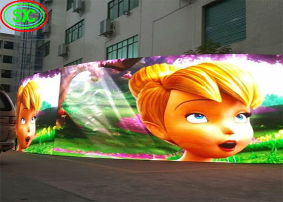 Aluminiumkas met vast LED-scherm met 320mmx160mm modulegrootte en 6.67mm Smd3535/2727 LED-vormgrootte