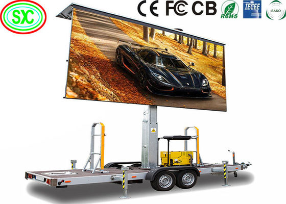 Goede prijs Waterdicht buiten P6 Truck gemonteerd LED-scherm volkleurig 7500 Nits online