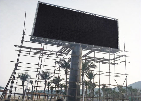 Goede prijs Openluchtp10 960*960mm Hoge de Kolom LEIDEN Op hoge temperatuur van het Helderheids Bestand Kader Aanplakbord online