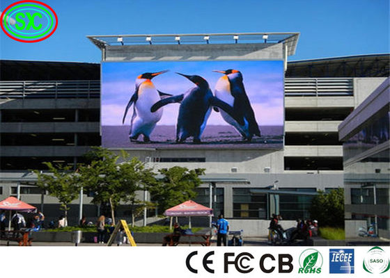 Goede prijs Outdoor P6 SMD2727 1R1G1B 7000cd/m2 Full Color LED-panelen Outdoor full color led display online
