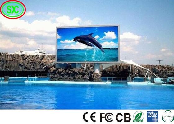 Goede prijs LED-display IECEE P8 P10 40000dots/sqm SMD3521 buitenshuis led-video-display buitenshuis led-scherm display online