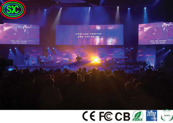 Full Color Indoor LED Die-Cast Aluminium Solid Wall Display P5 High Definition