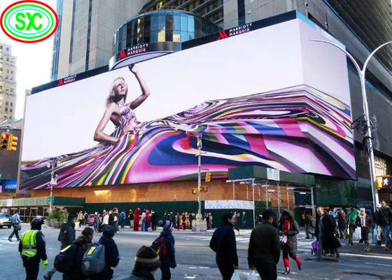 Hoge helderheid L-vorm P8 Outdoor Full Color LED-scherm voor commerciële reclame 1/4 Scan L-vorm P8 Outdoor