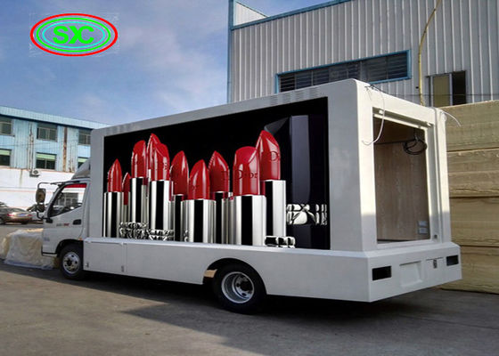 p 3,91 openlucht LEIDENE van de Huur Mobiele Vrachtwagen Vertoning, trikleuren1r1g1b LEIDENE tekenraad