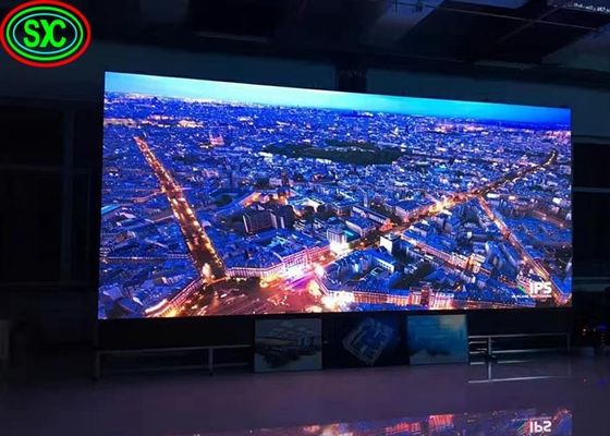 HD van de de Muurschermen van het vertoningsstadium P3.91 P4.81 Video Vlakke LEIDEN Venster Als achtergrond 500*500mm Kabinetten