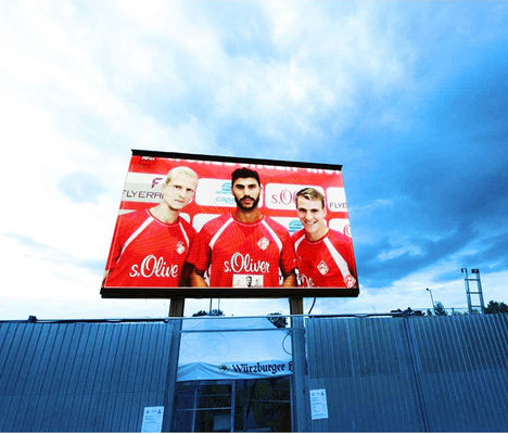 P10 Buiten LED Display 10mm Pixel Pitch IP65 waterdicht