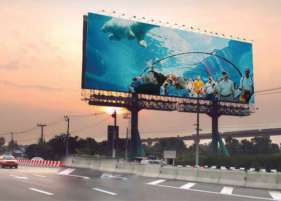 Goede prijs Hoge helderheid Buiten waterdicht Advertentie P10 Full Color LED Display Screen online