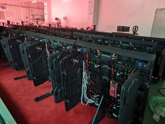 De Perimeter LEIDENE van het voetbal5500cd/sqm P10 Stadion Vertoning 960*960mm