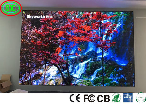 Goede prijs SABER SASO Indoor Full Color LED Display P2.5 Programmable 6500cd/m2 led display online