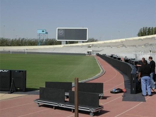 Randvertoning 960x960mm van het voetbalgebied kabinet   Geleide Video het Schermhuur Waterdichte IP65 SMD 1R1G1B