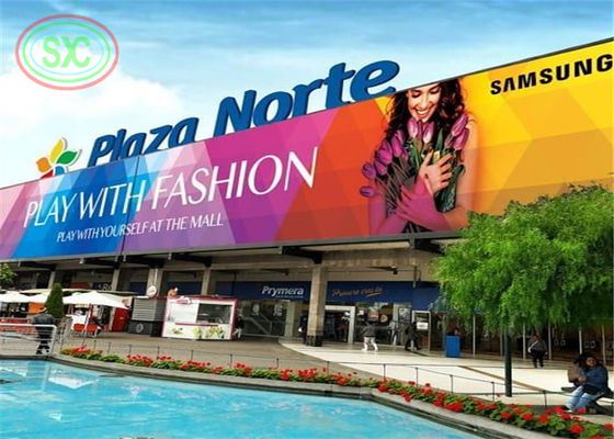 P2.5 Buiten LED-schermen in volle kleur in winkelcentra met een garantie van drie jaar