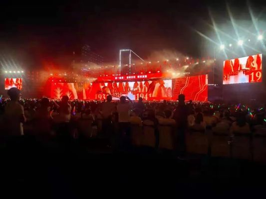 Goede prijs Het Stadium LEIDENE van de P4.81hd van Volledige Kleur de Machts LEIDENE de Schermenmeanwell video, 1920hz-vernieuwingsfrequentie, helderheid 4500 CD, 500x500 /500x1000 online