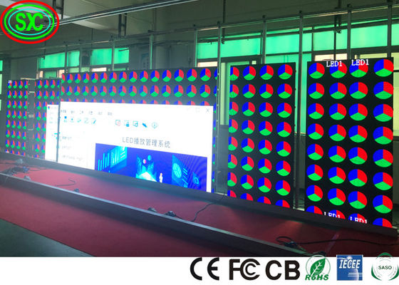 Goede prijs 1R1G1B P3.91 P4.81 Led Stage Curtain Screen 300w/M2 3840hz led scherm stage stage led scherm online