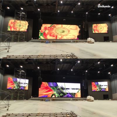 Goede prijs De Raadsp5 volledige kleur RGB 3 van de hoge Resolutie Binnen Geleide Vertoning IN 1,1500 helderheid, 640x640mm kabinet, Novastar-systeem online