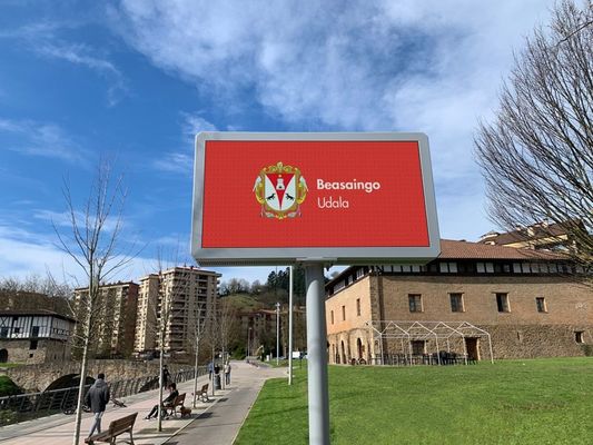 Mobiele P6 P10 960*960mm led display