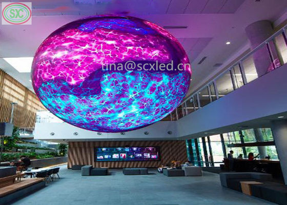 Goede prijs Video/tekst/beeldscherm Sphere LED-scherm met frontservice en ISO-certificering online