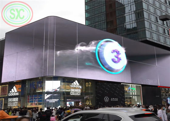 De openlucht geleide vertoning uit de eerste hand van de fabrieks priceFull kleur SMD P10 1R1G1B voor reclame