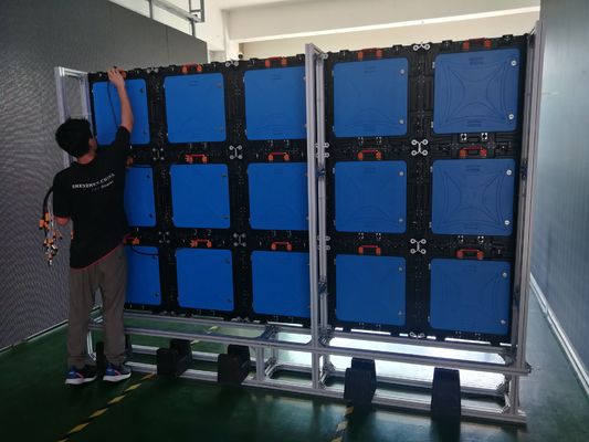 Goede prijs Het binnenp5-huurscherm 640x640mm het scherm van het digitale vertoningsaluminium leidde video LEIDENE van de tekenraad het Schermmuur online