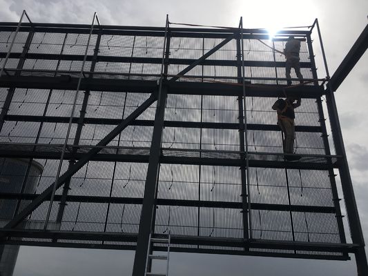 P3.91-7.82 Volledig kleurendoorzichtig LED-scherm 1000x1000 mm glazen scherm