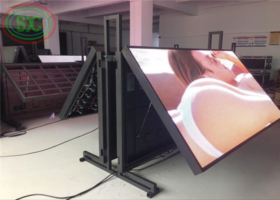 Goede prijs Het verre van de de Kleuren Openlucht Geleide Vertoning van de afstands viewable ONDERDOMPELING P10 Volledige Tweezijdige Scherm online