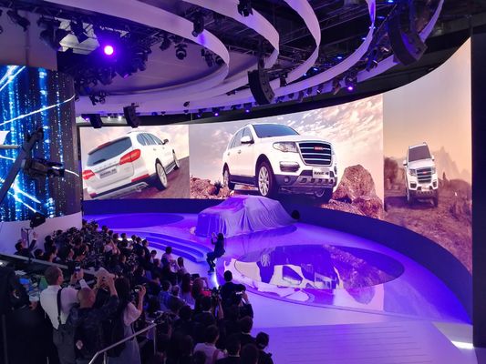 Kwaliteit Gekrompen Indoor LED Display op maat gemaakt P3.91/P4.81 Indoor full color led display Fabriek