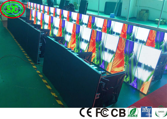 Goede prijs Hoge resolutie P2.5 indoor full color huur led display podium achtergrond scherm full color indoor led display online