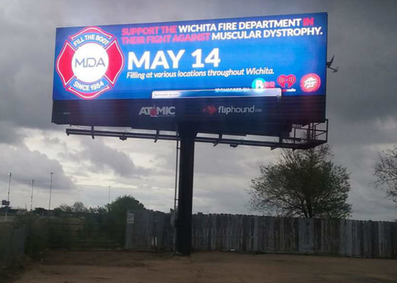 Openlucht Volledige de Kleuren LEIDEN van p8 Reclameaanplakbord met het openlucht geleide Kabinet van het vertonings Anticorrosieve Ijzer