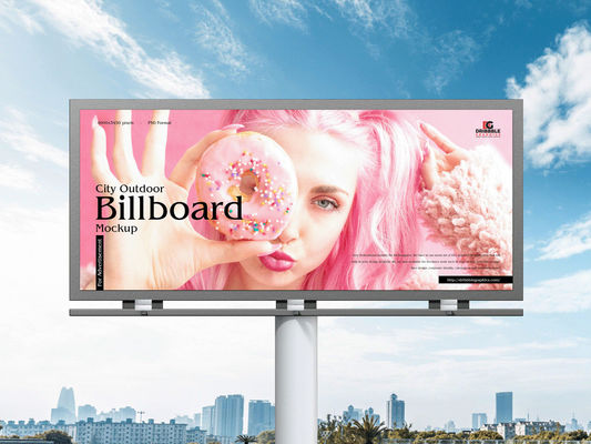 Goede prijs P3.91 Outdoor Full Color LED Die-Cast Aluminum Billboard, 2500 CD/Sqm, High Brightness online