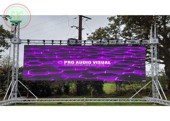 buiten P10 Full Color 10mm SMD LED Stadion Display IP65 Waterdicht 600W/M2