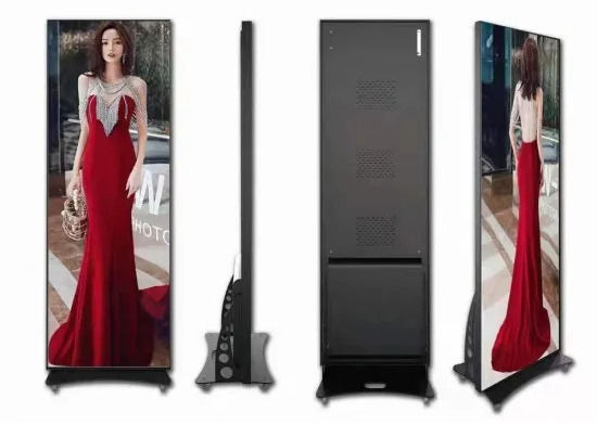 Aanpasbaar LED-posterdisplay met aluminiumpaneel en 192*96 module Resolutie 680x2000mm