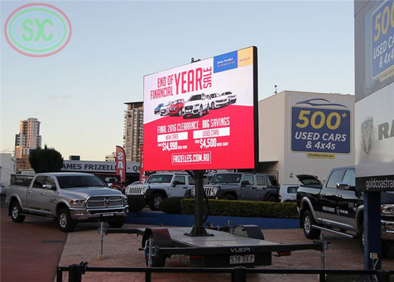 Goede prijs Van LEIDENE van de P6smd3535 Aanhangwagen de Spaander 6500cd/M2 Vertoningsepistar voor Beweegbare Reclame online