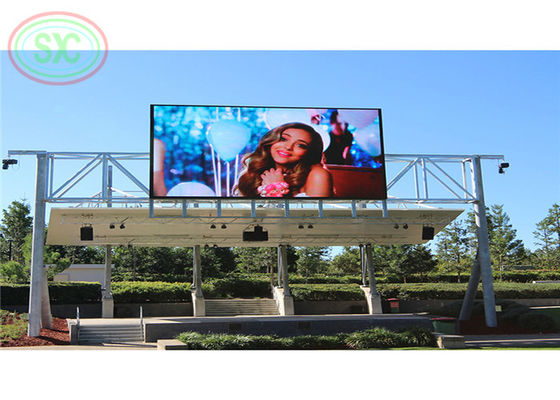 Goede prijs SMD 2727 openlucht vast de installatie LEIDEN van P 10 aanplakbord voor commerical reclame online