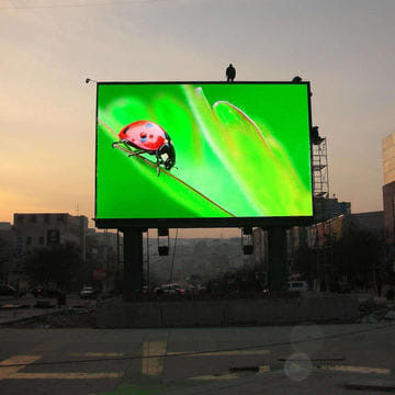 Kwaliteit Synchronisatie- en asynchronisatiebeheer Buiten p6 Full Color LED-display voor vaste installatie reclame Fabriek