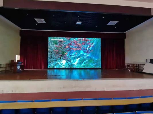 Full-Front Service Indoor Full Color LED Display voor muurmontage en eenvoudig onderhoud