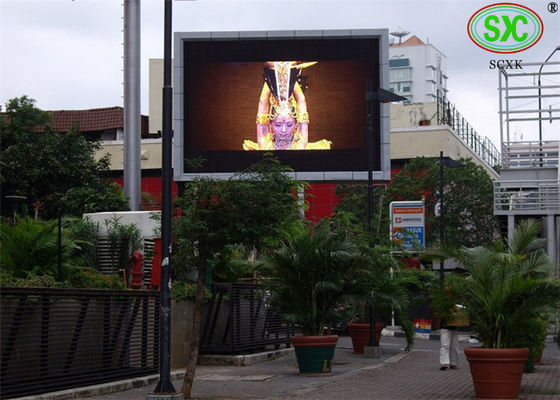 Goede prijs P20 1r1g1b Outdoor Full Color Led Billboard Display Screen 8000cd / Sq.m. online