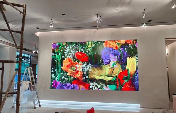 Goede prijs Leidde de hoge resolutie volledige kleur P3 576*576mm huur van de de reclamemuur van SMD2121 2S HUB75 de binnen het vertonings videoscherm online