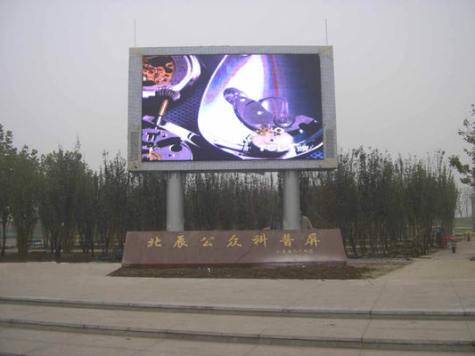 Hoge Verversingssnelheid 3840Hz P10 LED Wand Video Processor Buiten LED Groot Scherm Vaste Installatie LED