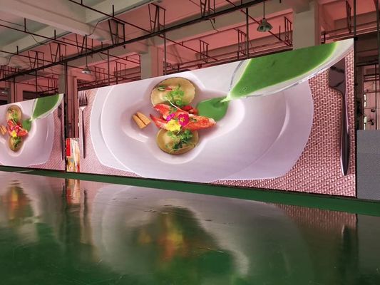 Goede prijs 3840Hz hoog verfrissend p3 indoor led scherm met 576x576mm kast en 800 helderheid flexibel led scherm Online