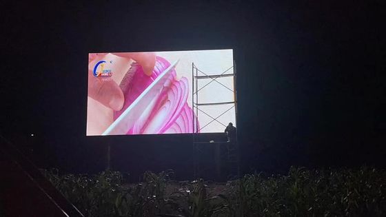 Goede prijs P10 ip65 maken het achter van de het schermvertoning van het de dienst open kabinet p10 openlucht volledige kleur geleide geleide paneel 320* 160mm voor adverti waterdicht online