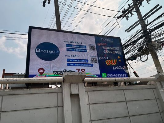 Goede prijs Hoog - LEIDENE van de het Aanplakbord Digitale Volledige Kleur van de kwaliteitsp8 het Openlucht Vaste Installatie Vertoningsscherm online
