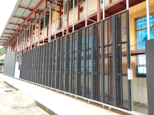 IP43 waterdicht doorzichtig LED-scherm met een modulegewicht van 0,2 kg/pc en gemiddeld 1000 uur zonder storing