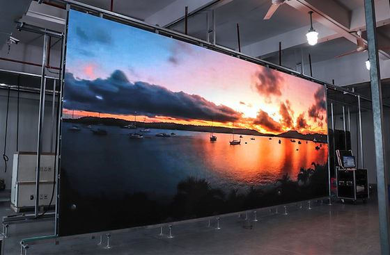 Goede prijs Binnenoplossingen Full Color LED-scherm P4 Wandmontage LED-videowandpaneel online