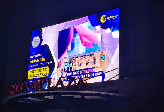 Goede prijs Led Display Outdoor P10 Nova System Waterdicht ijzeren hoesje 960*960 Led-scherm Reclame met 7000 helderheid Online