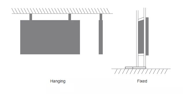 FCC 5500nits Binnen reclame Geleide Vertoning P3.91 P4.81 10
