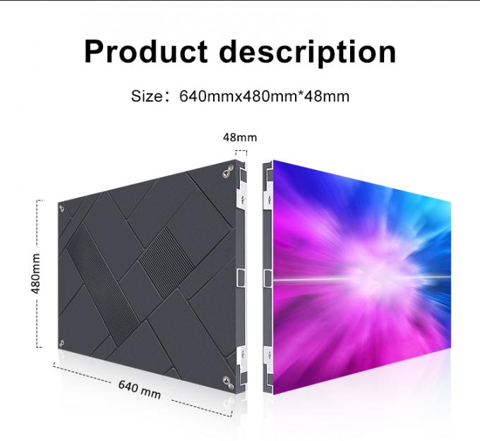 Aanpasbaar logo Indoor Full Color LED Display met snelle levering en prestaties 1