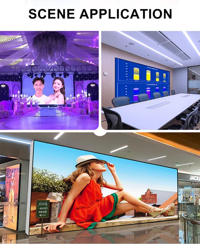 Aanpasbaar logo Indoor Full Color LED Display met snelle levering en prestaties 4
